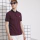 Polo Lacoste PH7863 bordeaux et bleu.