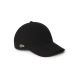 Casquette Lacoste en coton piqué rk0123 noire.