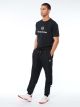 Pantalon de Survêtement Sergio Tacchini Abita 39145 560 Blk Wht