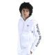 Gilet à capuche Sergio Tacchini Namar 39413 104 White Black