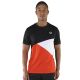 T-shirt Sergio Tacchini Equilatero 39510 564 noir orange