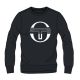 Sweatshirt logo Sergio Tacchini Zelda 39657 559 Black Ebo