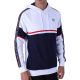 Sweatshirt Capuche Sergio Tacchini Midday 40295 012 Wht Nav Rsh