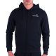 Sweatshirt zippé à capuche Sergio Tacchini Bold 40523 502 Blk Wht