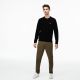 Pull Lacoste AH0841 asv noir passion farinePull Lacoste AH0841 asv noir passion farine