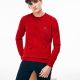 Pull Lacoste AH3467 GRU Rouge Farine