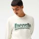 Pull Lacoste col rond AH6884 X0N Flour Green