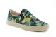 Chaussures Armistice Hope sans laces avec imprimé Waikiki lagon.