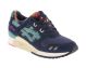 Basket femme Asics Gel-lyte 3 en daim et mesh bleu marine H5ZN 5089.