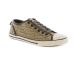 Chaussure Calvin Klein Len logo jacquard khaki.