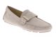 Mocassin Calvin Klein Tab en daim gris clair O10908.