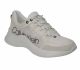 Basket dame Calvin Klein Ubie White Kid Suede B4E4626 100