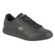 Basket Lacoste Carnaby evo 216 en cuir noir.