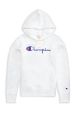 Sweatshirt Champion Europe Hooded wmns big logo 111555 WW001 WHT