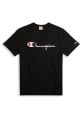 T-shirt Champion big logo Crewneck 210972 BS501 KK001 BBK noir Europe Limited Edition