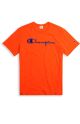 T-shirt Champion big logo Crewneck 210972 BS501 OGC orange Europe Limited Edition