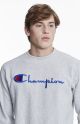 Champion Europe Sweatshirt big logo Crewneck 210975 s18 EM004 LOXGM Grey Limited Edition