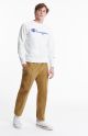 Champion Europe Sweatshirt big logo Crewneck 210975 WW001  white Limited Edition