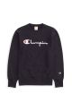 Sweatshirt Champion Europe crewneck big logo 212576 KK001 Black Limited Edition