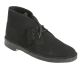 Clarks originals Desert Boot black suede 26107882