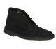 Bottines Clarks Originals Desert Boot Black Suede 26138227