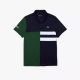 Polo Lacoste DH2025 DE3 Marine Vert Blanc Blanc