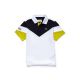 Polo Junior Lacoste DJ8817 U3D WHITE NAVY BLUE SODA YELLOW