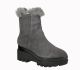 DKNY Bax-Wedge Bootie K3807695 Goat Suede Dark Grey DGY