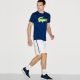 Short Lacoste gh2137 jtu white navy blue etna red