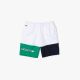 Short Lacoste GH3923 B6V White Fluorine Green Navy