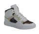 Basket dame Guess Justis2 White Brown Fl5Js2 Fal12 Whibr