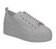 Basket  dame Guess Neeka FL6NEA FAL12 white