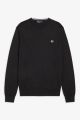 Pull Fred Perry Classic Crew Neck Black K5523 102