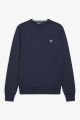 Pull Fred Perry Classic Crew Neck Deep Carbon K5523 E97