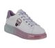 Basket dames Karl Lagerfeld KL626631D Kapri Kushion Karl Ikonic 01V White Lilac