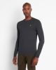 Lyle & Scott crew Cotton Merino Jumper KN400VC 398 Charcoal Marl