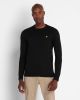 Lyle & Scott crew Cotton Merino Jumper KN400VC Z865 Jet Black