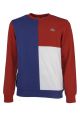 Sweatshirt Lacoste SH2106 9AJ Cosmique Rouge Blanc