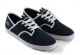 Chaussure lacoste Andover en toile bleu marine.