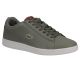 Basket Lacoste Carnaby evo 318 7 en cuir nappa texturé khaki.