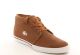 Chaussure Lacoste Ampthill en daim brun clair.