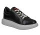 Love Moschino JA15494G0BJA0000 sneaker gomma40 vitello nero