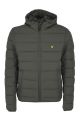 Lyle & Scott JK1317V W123 light weight puffer jacket trek green