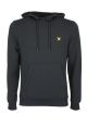 Sweatshirt Lyle & Scott ML1371SP à capuche noir.