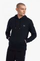 Sweatshirt Fred Perry à capuche avec liserés M2643 102 Noir