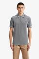 Fred Perry Twin Tipped Fred Perry Shirt Carbon Blu Swoxf M3600 H33