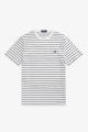 T-shirt Fred Perry Fine Stripe Snow White M5573 129