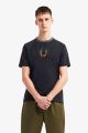 Fred Perry T-shirt Brodé M8533 608 navy