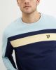 Sweatshirt Lyle & Scott Colour Block Navy ML1021V Z99