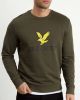 Sweatshirt Lyle & Scott Logo Dark Sage ML1022V 028